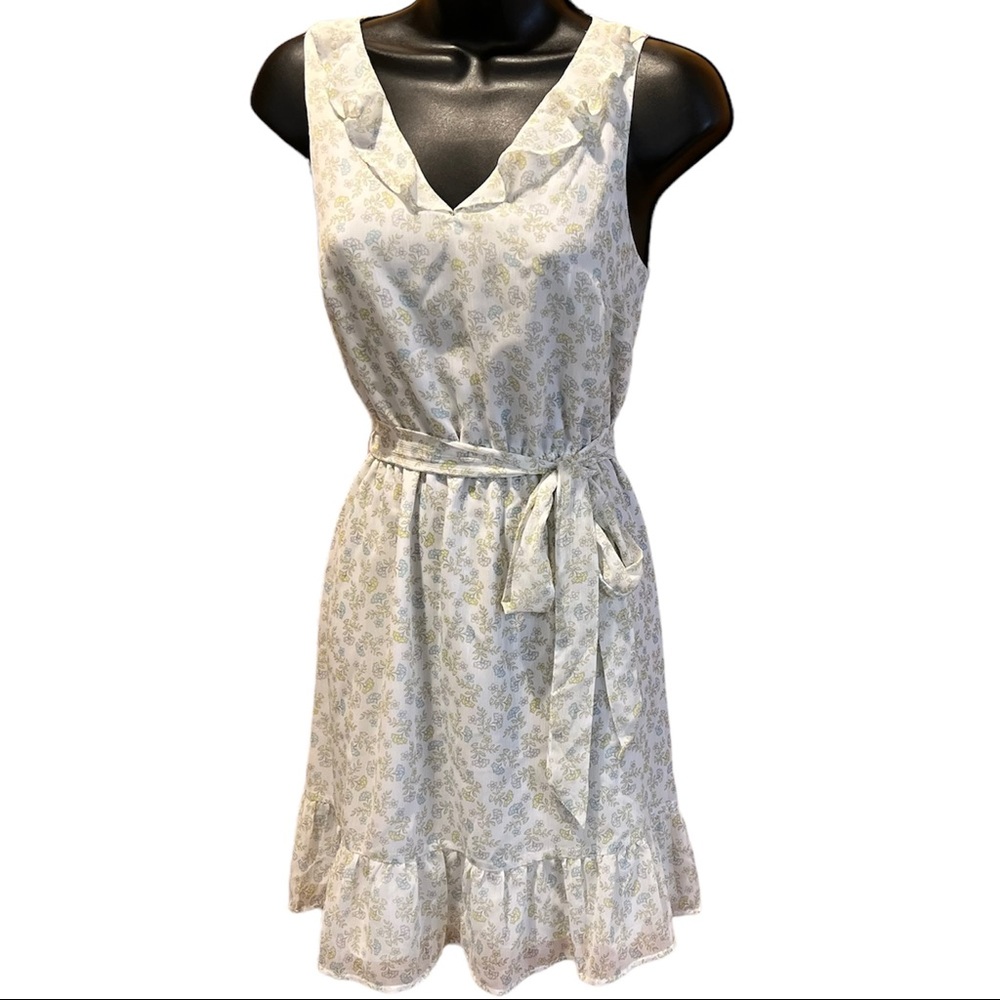 LOFT floral dress. Size 4p